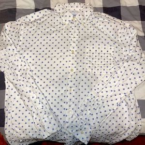Men’s button down dress shirt.